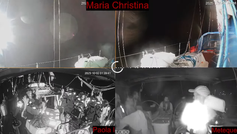 Israel har attackerat våra kamrater på internationellt vatten