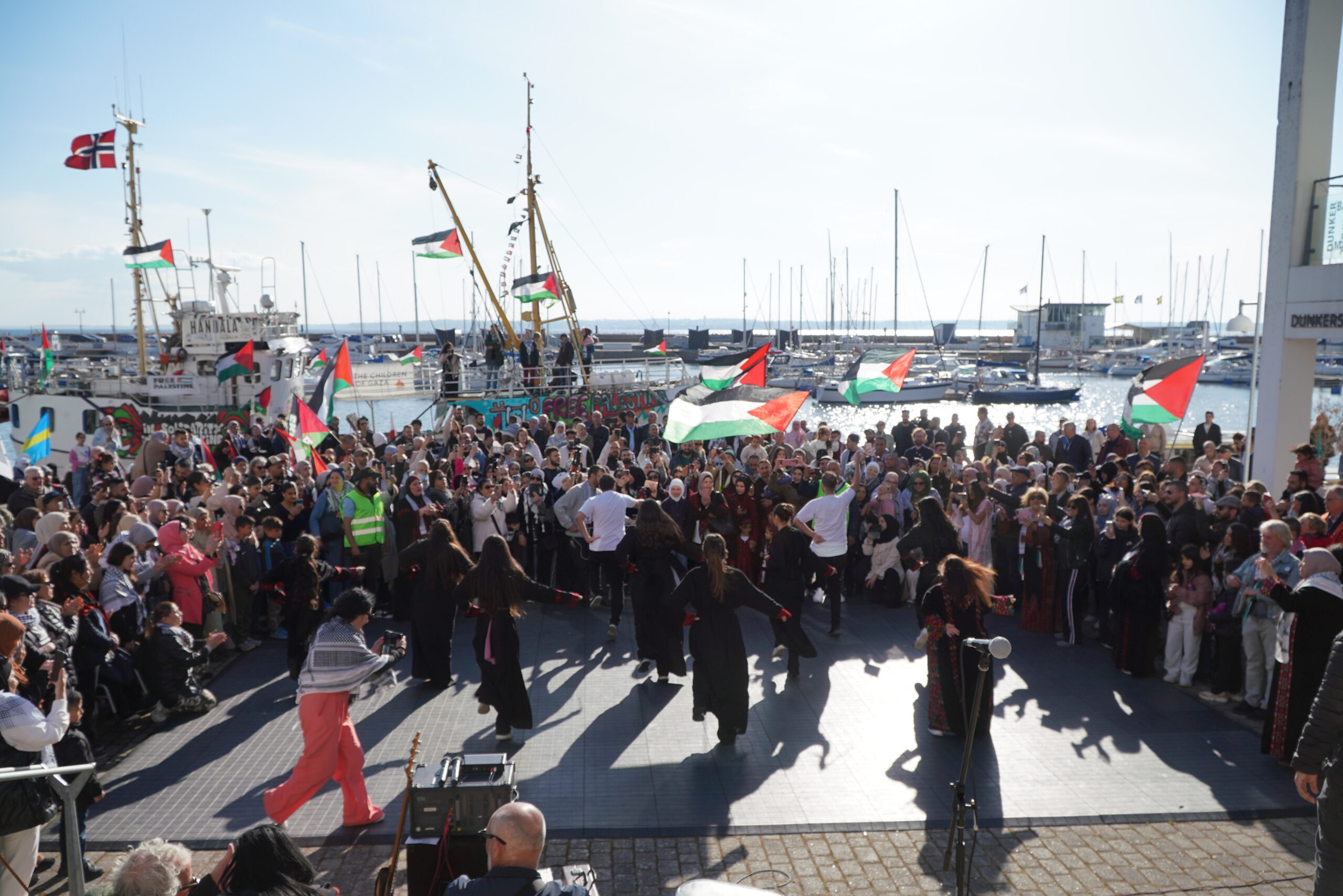 Handalas besök i Helsingborg 7 maj